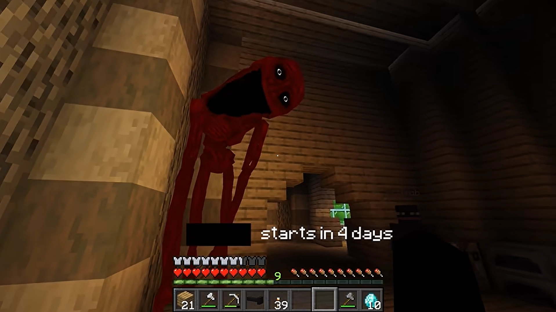 Twixxel waking up from the nightmare
