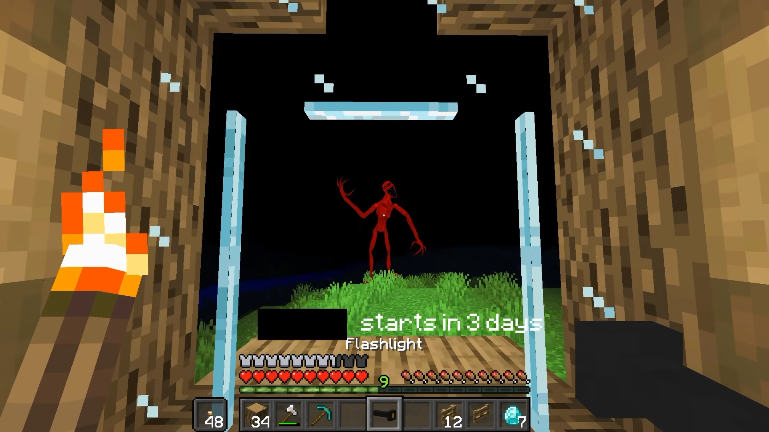 Creator in a weird pose