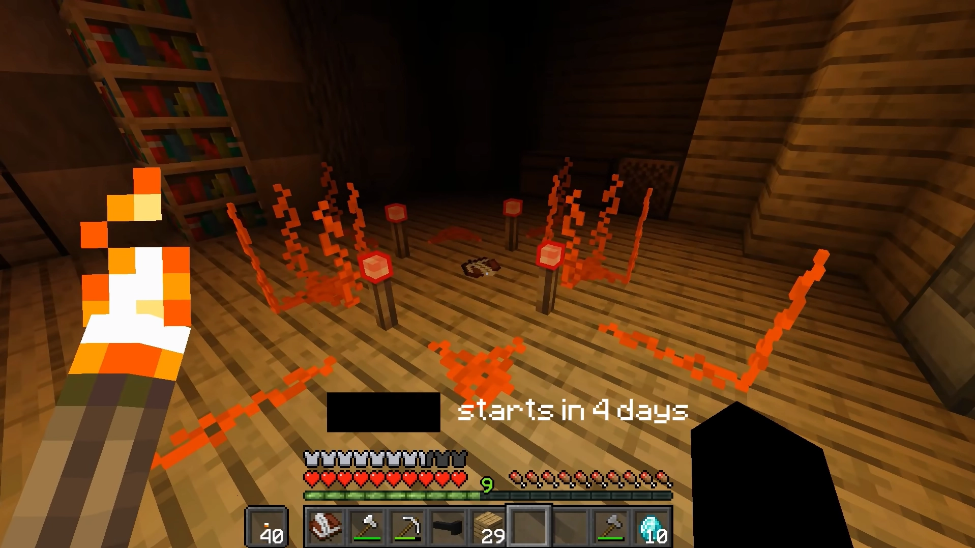 weird redstone thing on the ground