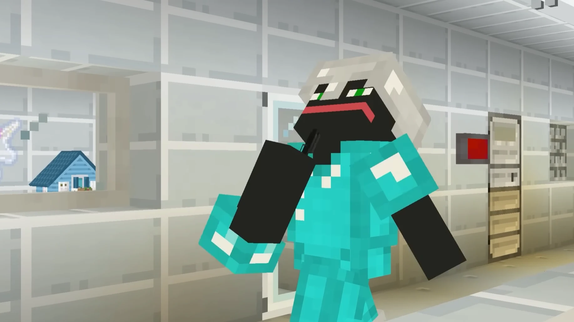 Mob Shooting himself with the gun