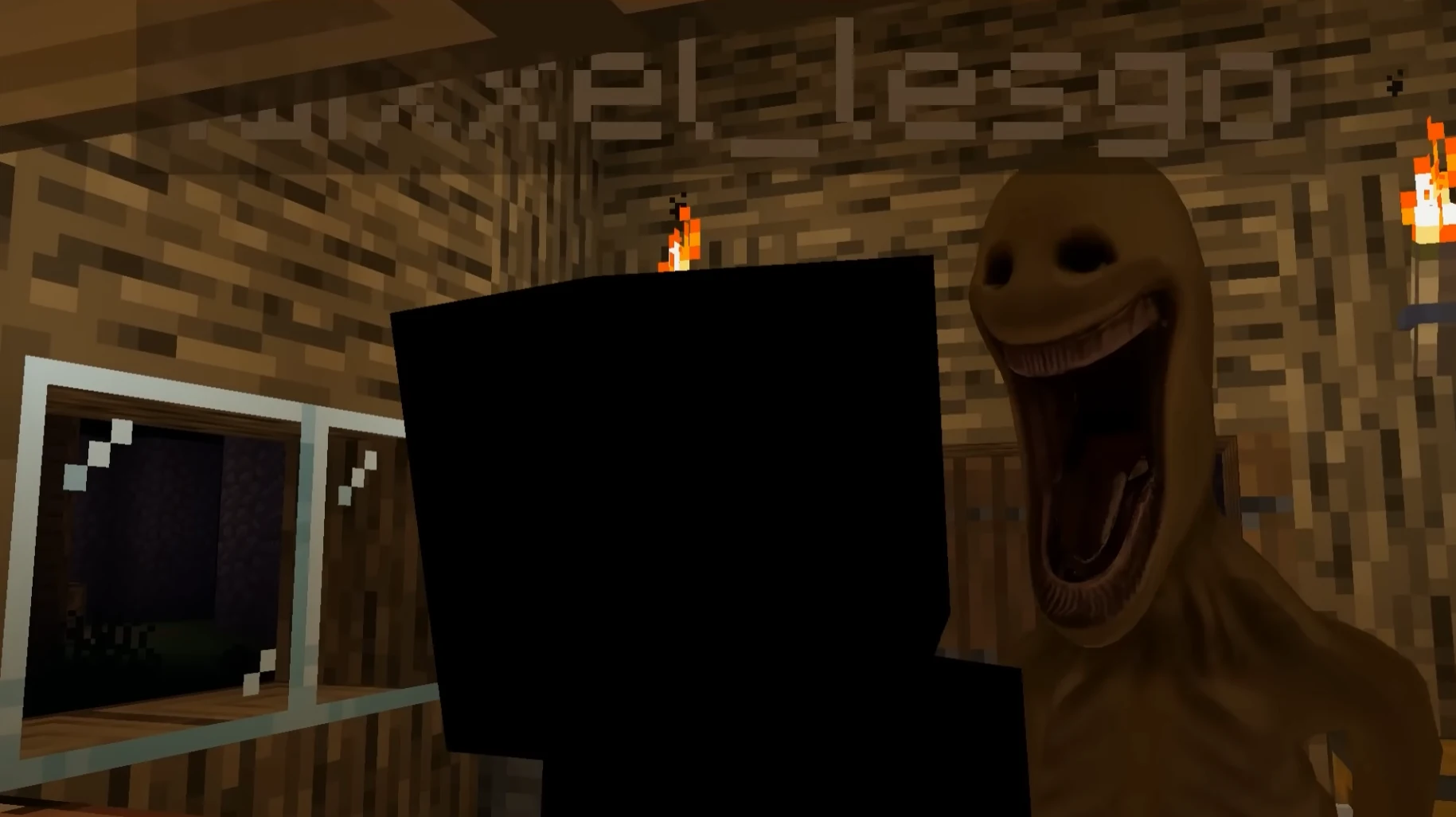 Verity transforms into a monster