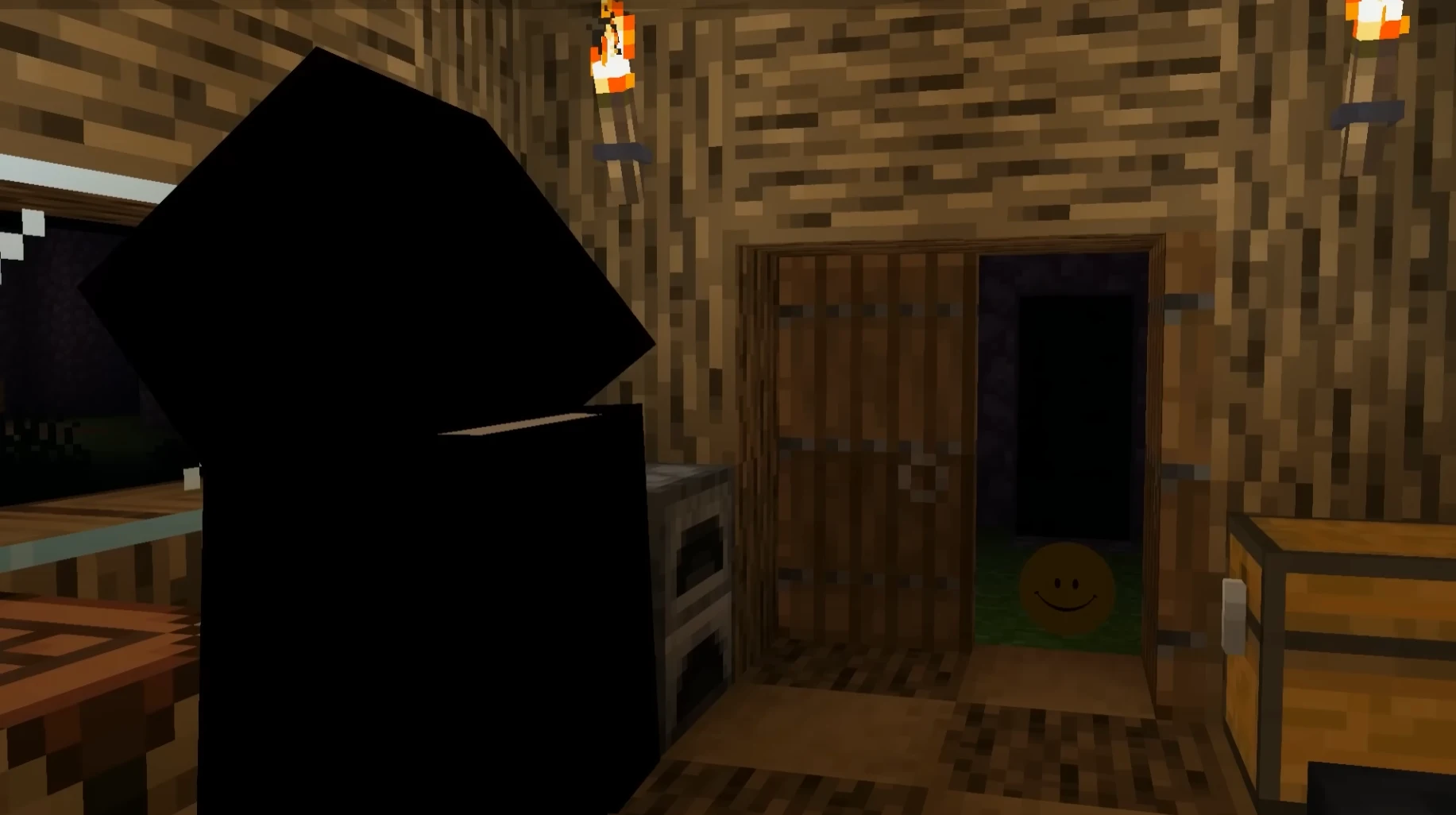 Verity enters Twixxel's house